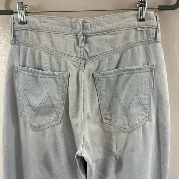 MOTHER The Pixie Tomcat Ankle Jeans in Pina Colada Size 26 - Picture 4 of 13